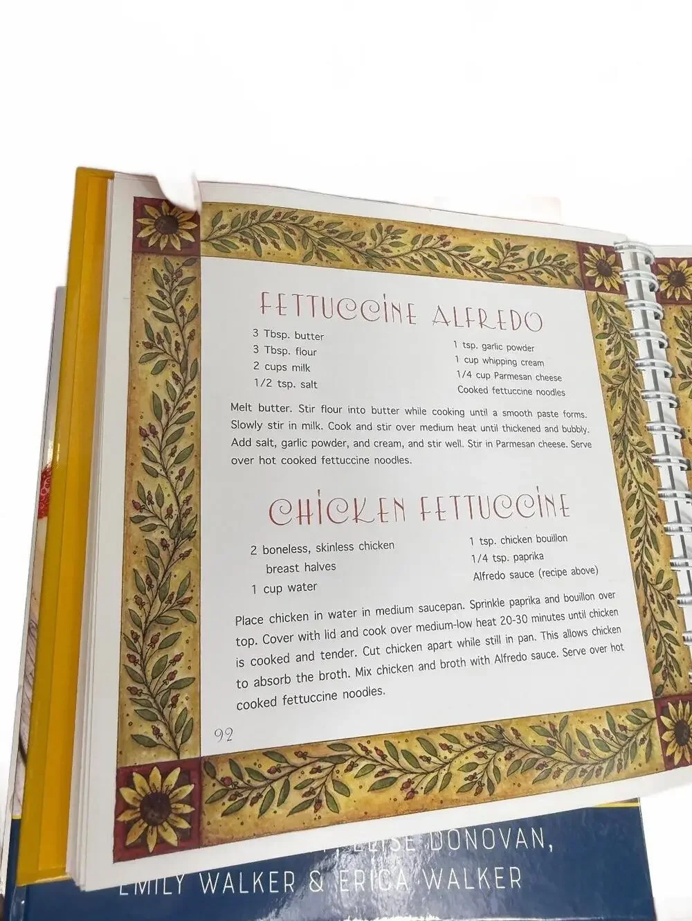 Favorite Family Recipes & Family Dinner Cookbook Set